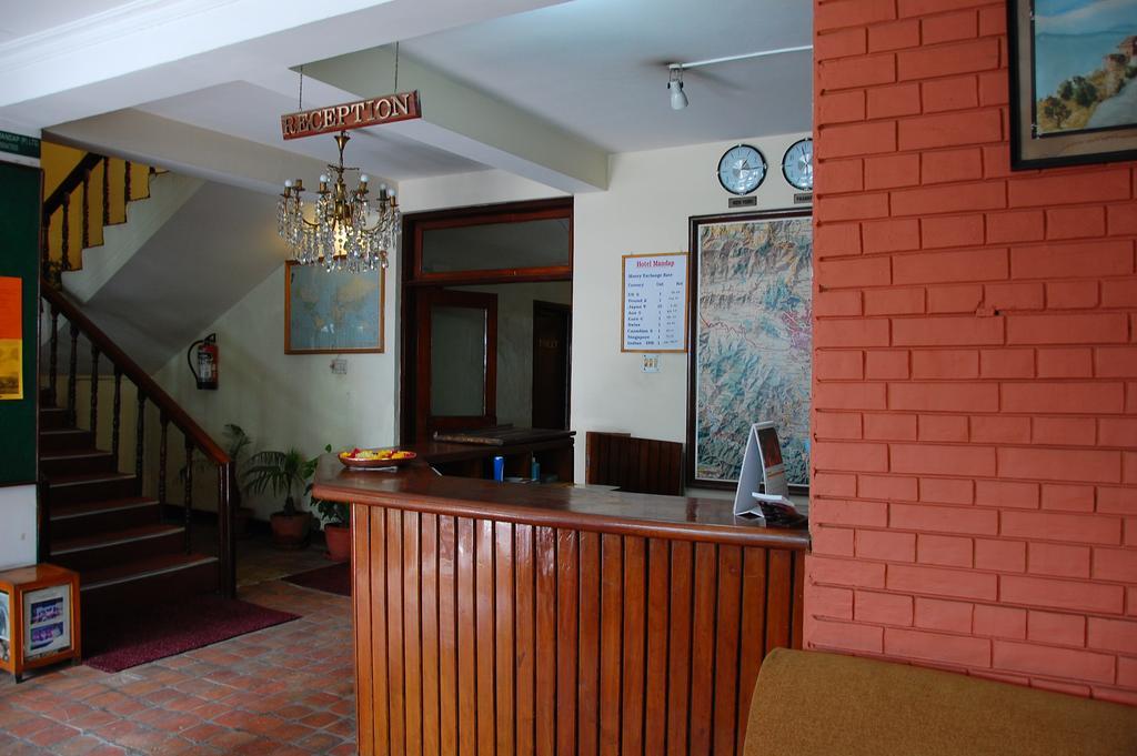 Hôtel Mandap à Katmandou Extérieur photo